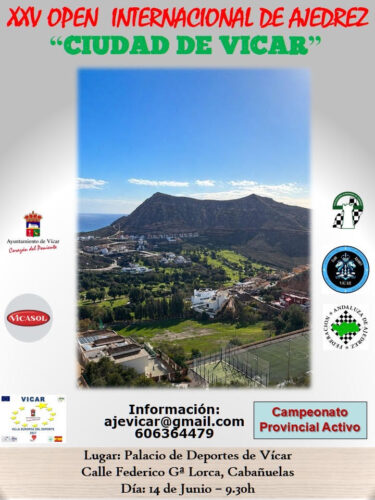 XXV Open Internacional de Ajedrez “Ciudad de Vícar”
