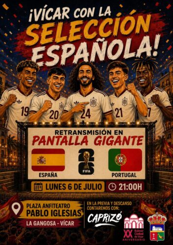 Vícar vuelve a tener una cita para apoyar a La Roja