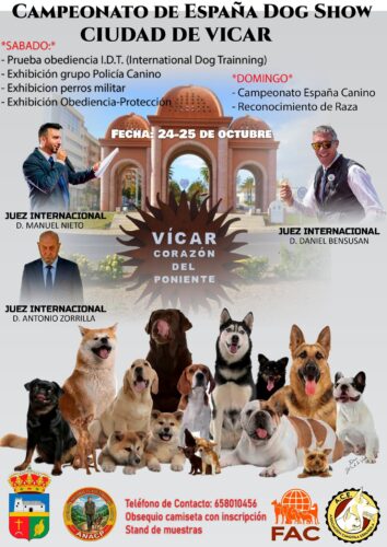 Campeonato de España Dog Show – Ciudad de Vícar