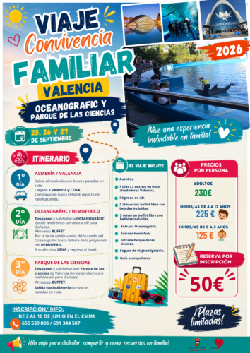 Viaje Convivencia Familiar Valencia 2026