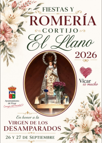 Fiestas y Romería del Cortijo El Llano 2026